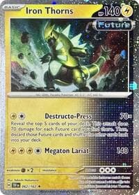 Iron Thorns - 062/162 (Cosmos Holo) - Miscellaneous Cards & Products - Pokemon card