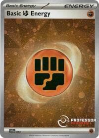 Fighting Energy (2024) - Professor Program Promos - Pokemon card