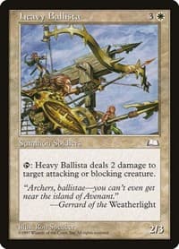 Heavy Ballista - Weatherlight - Magic: The Gathering card