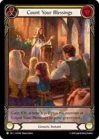 Count Your Blessings (Yellow) - LGS358 - Flesh and Blood: Promo Cards - Flesh and Blood TCG card
