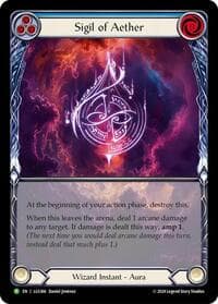 Sigil of Aether - LGS366 - Flesh and Blood: Promo Cards - Flesh and Blood TCG card