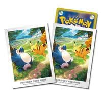 Pokemon TCG: Pokemon Center Japan Exclusive Card Sleeves - Kanto Adventure (64-Pack) - Pokemon International Card Sleeves - Card Sleeves card