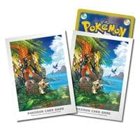 Pokemon TCG: Pokemon Center Japan Exclusive Card Sleeves - Alola Adventure (64-Pack) - Pokemon International Card Sleeves - Card Sleeves card