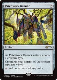 Patchwork Banner - Media Promos - Magic: The Gathering card