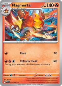 Magmortar - 010/091 (Paldean Fates) - Deck Exclusives - Pokemon card