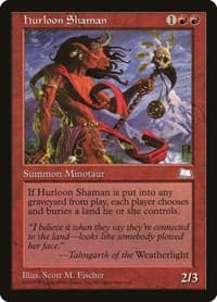 Hurloon Shaman - Weatherlight - Magic: The Gathering card