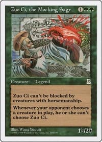 Zuo Ci, the Mocking Sage - Portal Three Kingdoms - Magic: The Gathering card