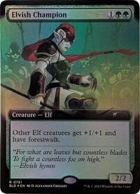 Elvish Champion (Extended Art) - Secret Lair Drop Series - Magic: The Gathering card