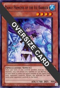 Dance Princess of the Ice Barrier (Oversized) - Miscellaneous Promotional Cards - YuGiOh card