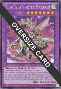 Odd-Eyes Vortex Dragon (Oversized) - Miscellaneous Promotional Cards - YuGiOh card