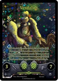 Verdalith - Shattered Stars Chapter 2 [SS2] - Elestrals card