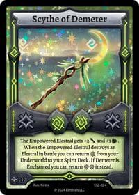 Scythe of Demeter - Shattered Stars Chapter 2 [SS2] - Elestrals card