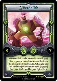Verdalith (Serialized) - Shattered Stars Chapter 2 [SS2] - Elestrals card