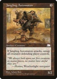 Jangling Automaton - Weatherlight - Magic: The Gathering card