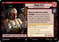 Boba Fett - Any Methods Necessary - Jump to Lightspeed - Star Wars: Unlimited card