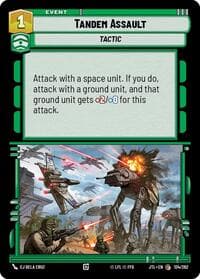 Tandem Assault - Jump to Lightspeed - Star Wars: Unlimited card