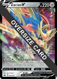 Zacian V - Jumbo Cards - Pokemon card