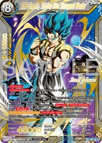 SSB Gogeta, Shining Blue Strongest Warrior (2nd Place) - Tournament Promotion Cards - Dragon Ball Super: Masters card
