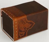 Final Frontier Dicewinder Deck Box - Lazohart - ManaMoon Deck Boxes - Deck Boxes card