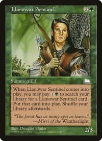 Llanowar Sentinel - Weatherlight - Magic: The Gathering card