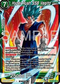 Hyper Rush SSB Vegito (Championship 2024 Finals Pack) - Tournament Promotion Cards - Dragon Ball Super: Masters card