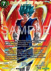 Hyper Rush SSB Vegito (Championship 2024 Finals Pack) (Gold Stamped) - Tournament Promotion Cards - Dragon Ball Super: Masters card