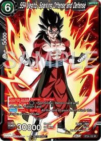SS4 Vegito, Sparking Offense and Defense (Championship 2024 Finals Pack) - Tournament Promotion Cards - Dragon Ball Super: Masters card