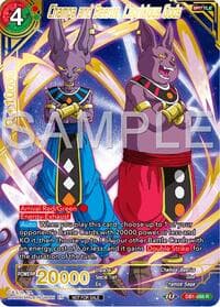 Champa and Beerus, Capricious Gods (Championship 2024 Finals Pack) (Gold Stamped) - Tournament Promotion Cards - Dragon Ball Super: Masters card