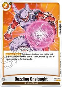 Dazzling Onslaught - New Adventure - Dragon Ball Super: Fusion World card