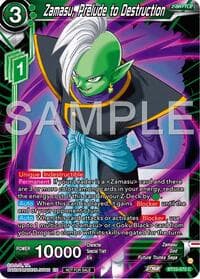 Zamasu, Prelude to Destruction (Championship 2024 Finals Zenkai Pack) - Tournament Promotion Cards - Dragon Ball Super: Masters card