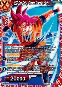 SSG Son Goku, Crimson Guardian Deity (Championship 2024 Finals Zenkai Pack) - Tournament Promotion Cards - Dragon Ball Super: Masters card