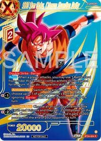 SSG Son Goku, Crimson Guardian Deity (Championship 2024 Finals Zenkai Pack) (Gold Stamped) - Tournament Promotion Cards - Dragon Ball Super: Masters card