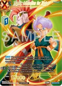 Trunks, Admiration for Tapion (Championship 2024 Finals Zenkai Pack) (Gold Stamped) - Tournament Promotion Cards - Dragon Ball Super: Masters card