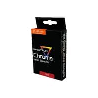 BCW Chroma Inner Sleeve - Glossy Small - 100ct. Box (Red) - BCW Card Sleeves - Card Sleeves card