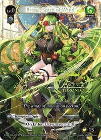Brissa, Spirit of Wind (CPR) - Promotional Cards - Grand Archive TCG card