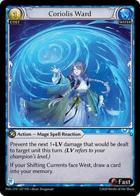 Coriolis Ward - Promotional Cards - Grand Archive TCG card