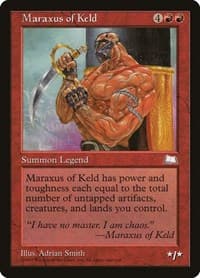 Maraxus of Keld - Weatherlight - Magic: The Gathering card