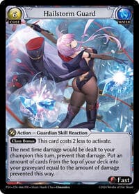 Hailstorm Guard - Promotional Cards - Grand Archive TCG card