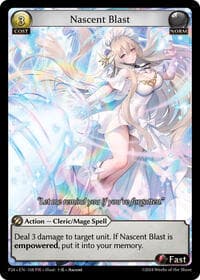 Nascent Blast - Promotional Cards - Grand Archive TCG card