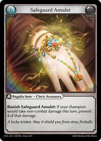 Safeguard Amulet - Promotional Cards - Grand Archive TCG card