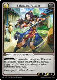 Safeguard Paladin - Promotional Cards - Grand Archive TCG card