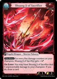 Shuang Ji of Sacrifice - Promotional Cards - Grand Archive TCG card