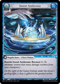 Sweet Ambrosia - Promotional Cards - Grand Archive TCG card