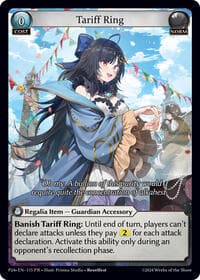 Tariff Ring (115) - Promotional Cards - Grand Archive TCG card