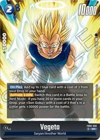 Vegeta - FB05-038 - New Adventure - Dragon Ball Super: Fusion World card