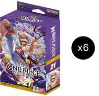 Starter Deck EX: Gear 5 Display - ST-21: Starter Deck 21 EX Gear 5 - One Piece Card Game card