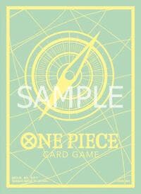 One Piece Card Game Official Sleeves: Assortment 9 - Standard Green & Yellow (70-Pack) - Bandai Card Sleeves - Card Sleeves card