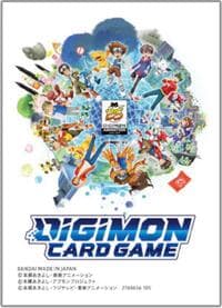Digimon Card Game Official Sleeves - Digimon Animation Series 25th Anniversary Set Deck Sleeves (50-Pack) - Bandai Card Sleeves - Card Sleeves card