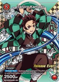 Tanjiro Kamado (Release Event Participation) - UE05BT: Demon Slayer: Kimetsu no Yaiba Release Event Cards - Union Arena card