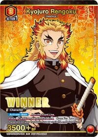 Kyojuro Rengoku (Winner) - Union Arena Promotion Cards - Union Arena card